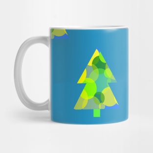 Christmas trees pattern Mug